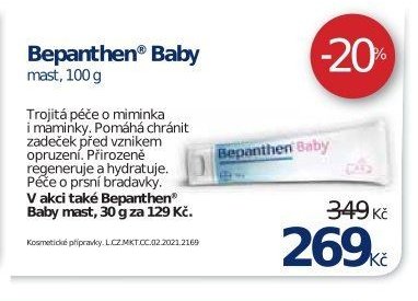 Bepanthen Baby mast, 100 g