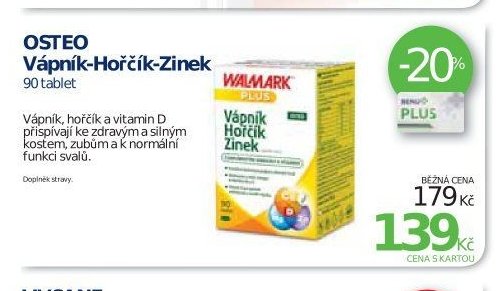 OSTEO Vápník-Hořčík-Zinek