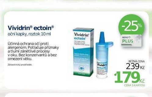 Vividrin ectoin oční kapky, roztok 10 ml