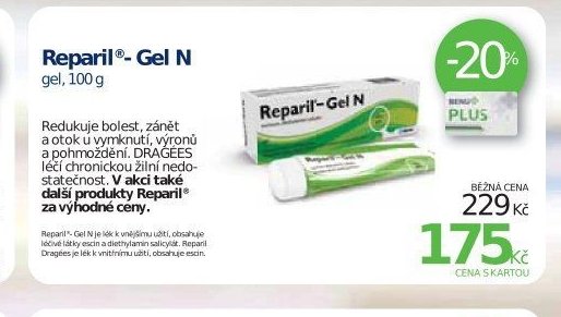 Reparil-Gel N gel, 100 g