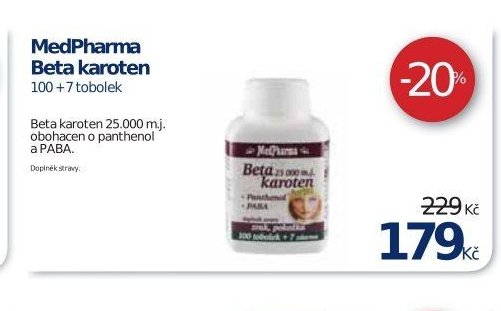 MedPharma Beta karoten