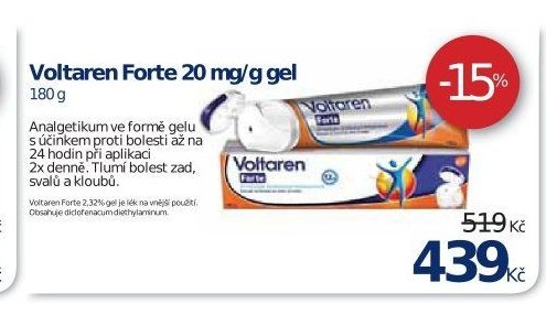 Voltaren Forte 20 mg/g gel