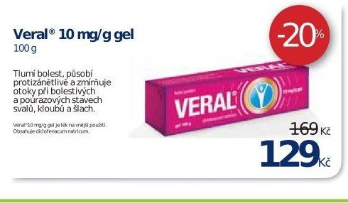 Veral 10 mg/g gel