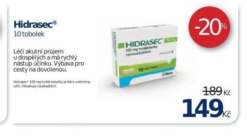 Hidrasec 10 tobolek