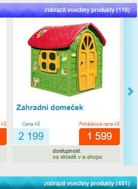 Zahradní domeček