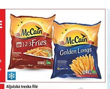 McCain bramborové výrobky