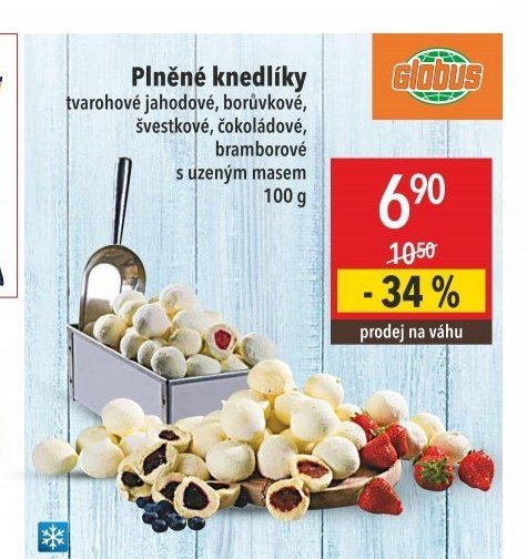 Plněné knedlíky 100 g