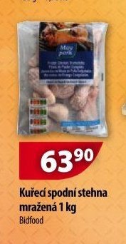Kuřecí spodní stehna mražená 1 kg