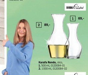 Karafa Rondo 500 ml - ASKO akcniletaky.com
