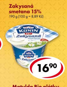 Zakysaná smetana 15%