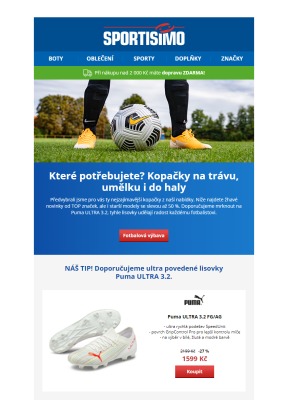 akční leták Sportisimo 3.6.2021-8.6.2021