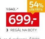 Regál na boty