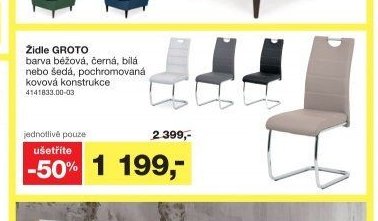 Židle GROTO