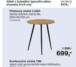 Přístavný stolek LUGO