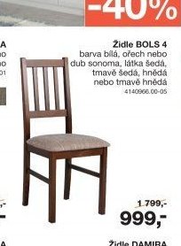 Židle BOLS 4