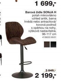 Barová židle SONJA H