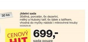 Jídelní sada 30 dílů