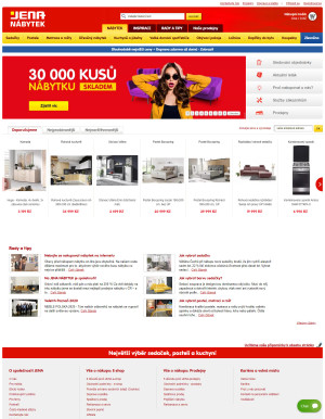 akční leták Jena nábytek 8.6.2021-14.6.2021