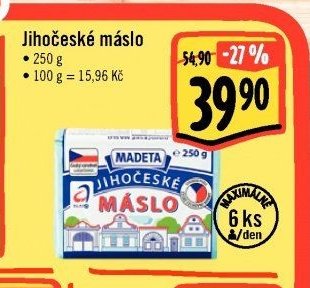 Jihočeské máslo