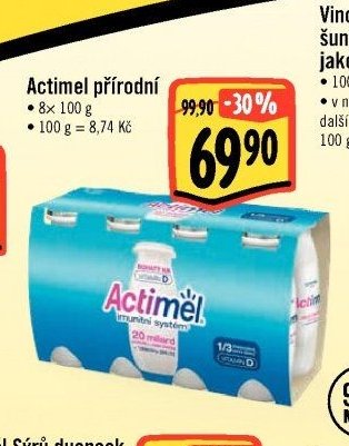Actimel přírodní