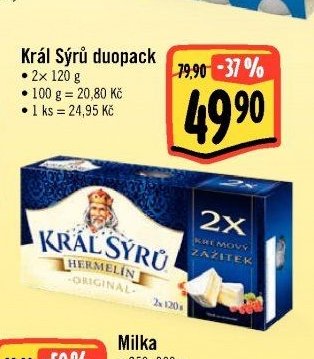 Král Sýrů duopack