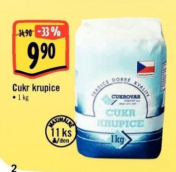 Cukr krupice