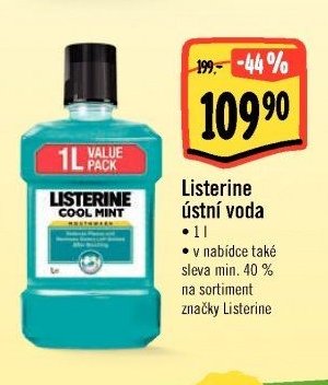 Listerine ústní voda