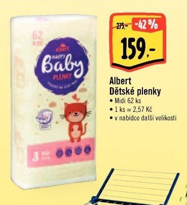 Albert Dětské plenky