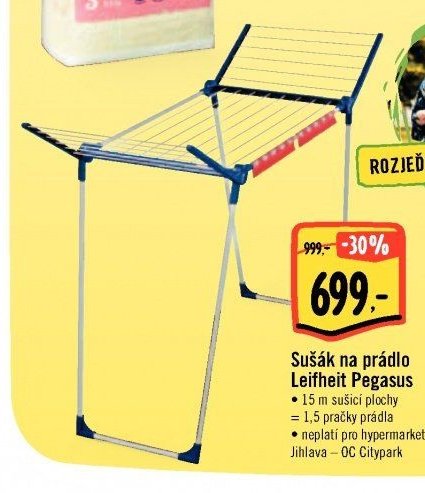 Sušák na prádlo Leifheit Pegasus