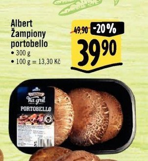 Albert Žampiony portobello