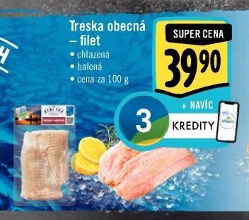 Treska obecná - filet