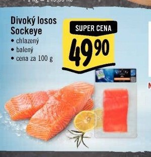 Divoký losos Sockeye