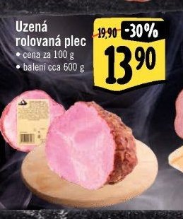 Uzená rolovaná plec