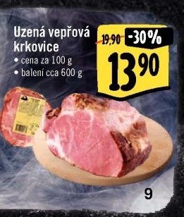 Uzená vepřová krkovice