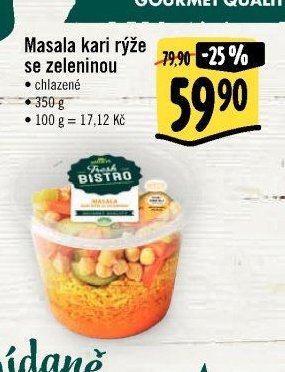 Masala kari rýže se zeleninou