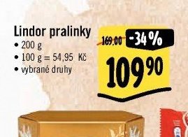 Lindor pralinky