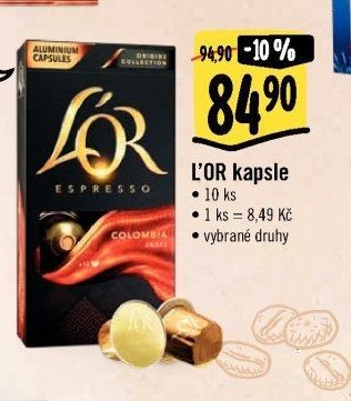 L'OR kapsle
