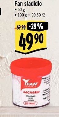 Fan sladidlo