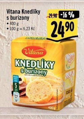 Vitana Knedlíky s burizony
