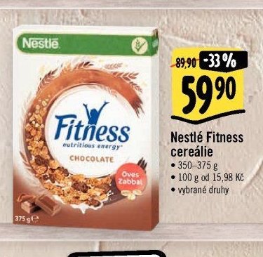 Nestlé Fitness cereálie