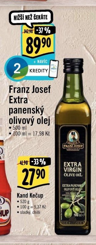 Franz Josef Extra panenský olivový olej