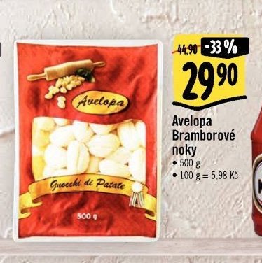 Avelopa Bramborové noky