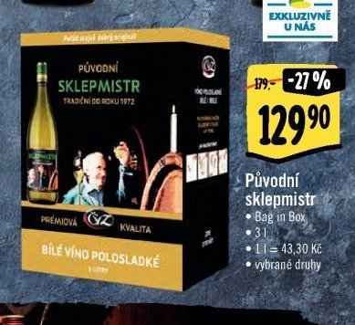 Původní sklepmistr