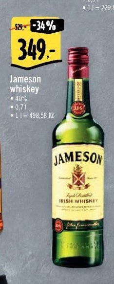 Jameson whiskey