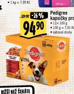 Pedigree kapsičky pro psy