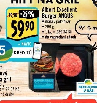 Burger Angus Albert Excellent