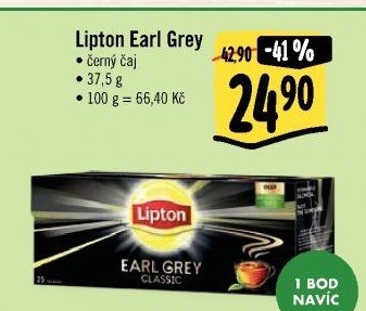 Čaj Earl Grey Lipton