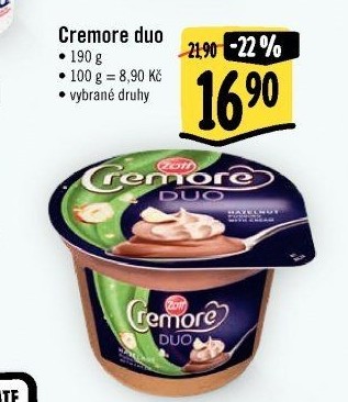 Dezert Cremore Duo Zott