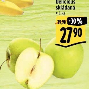 Jablka Golden Delicious