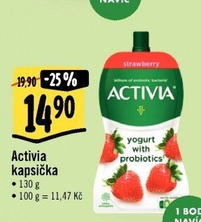 Kapsička Activia Danone